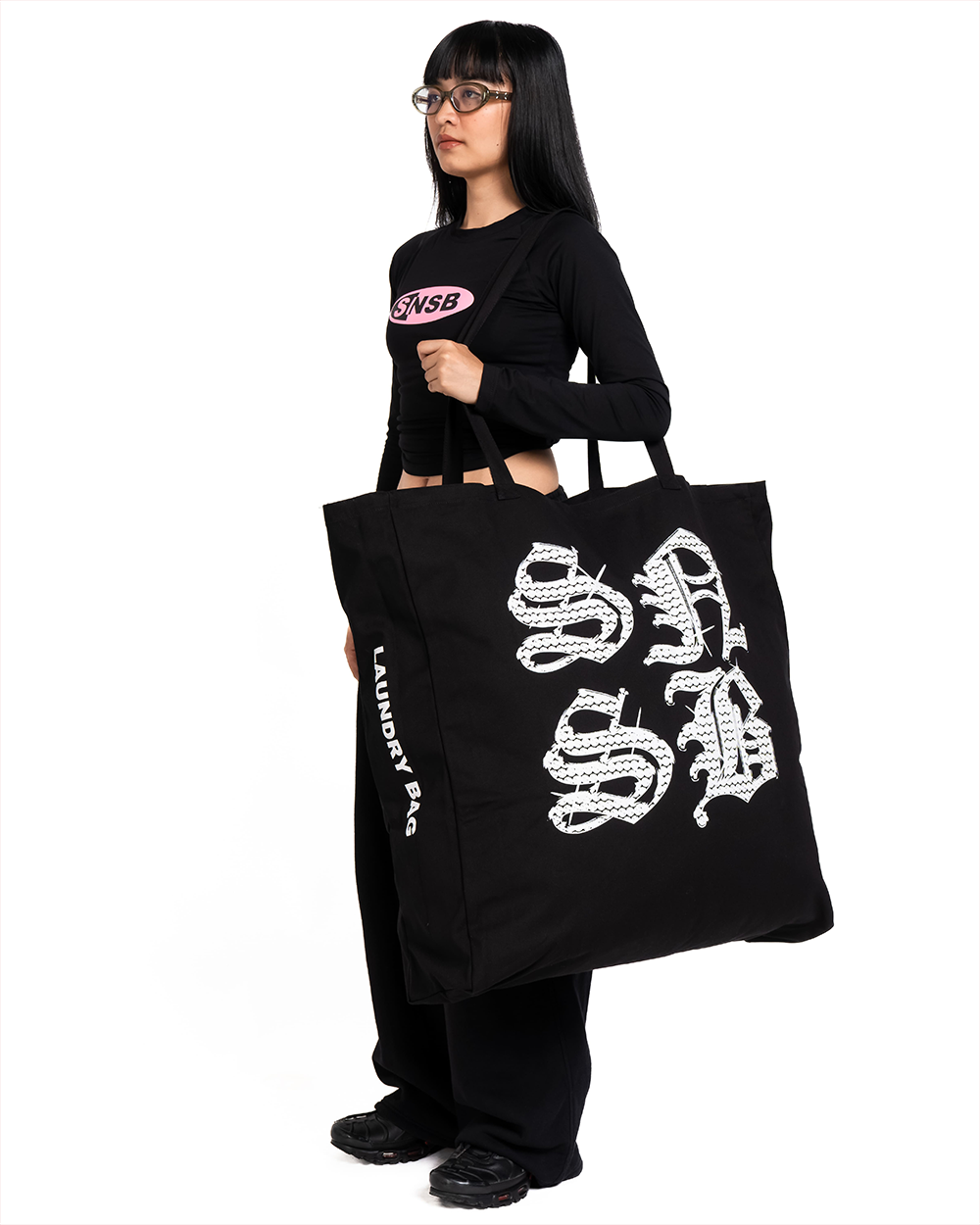 LAUNDRY BAG BLACK