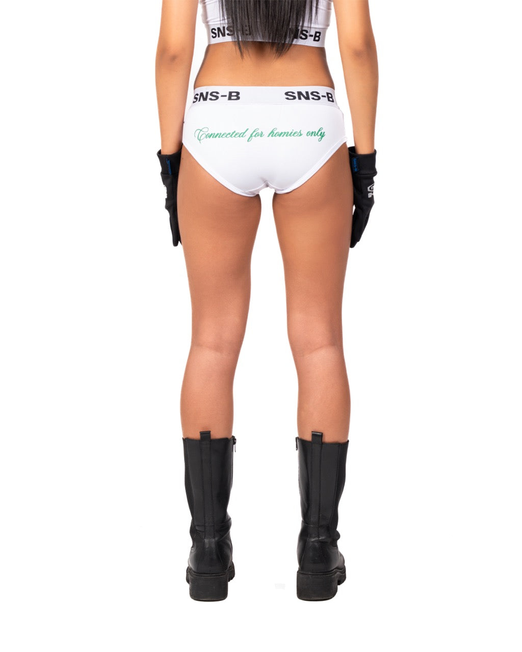 FEMME WOMEN BRIEF WHITE