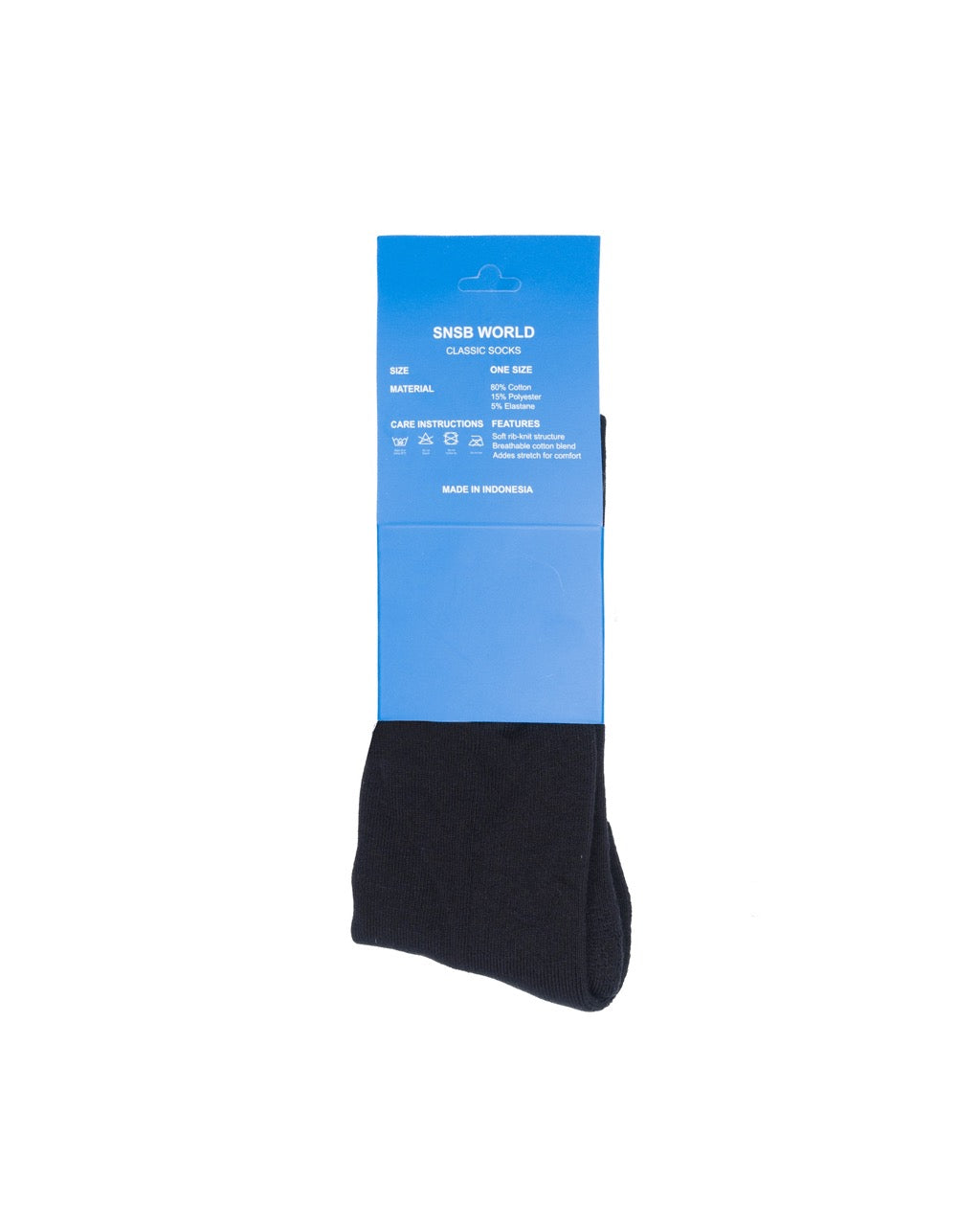 CLASSIC SOCKS BLACK