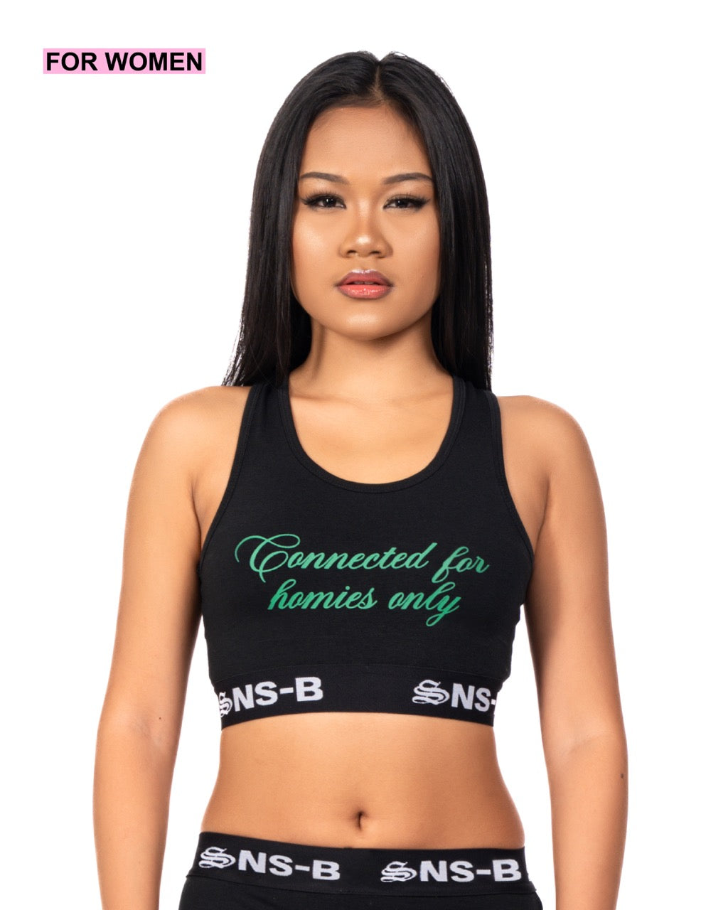 FEMME WOMEN BRALLETE BLACK