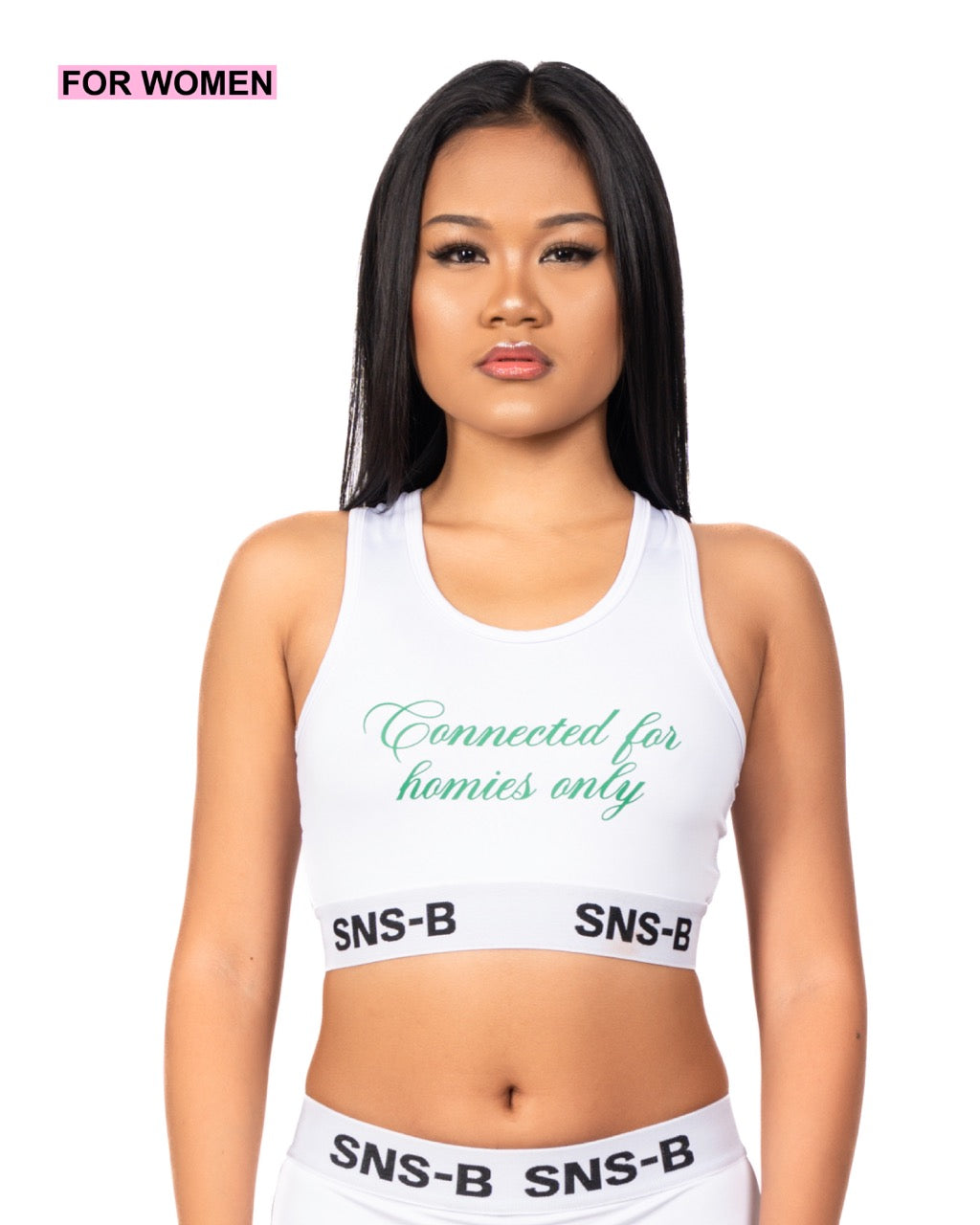FEMME WOMEN BRALLETE WHITE