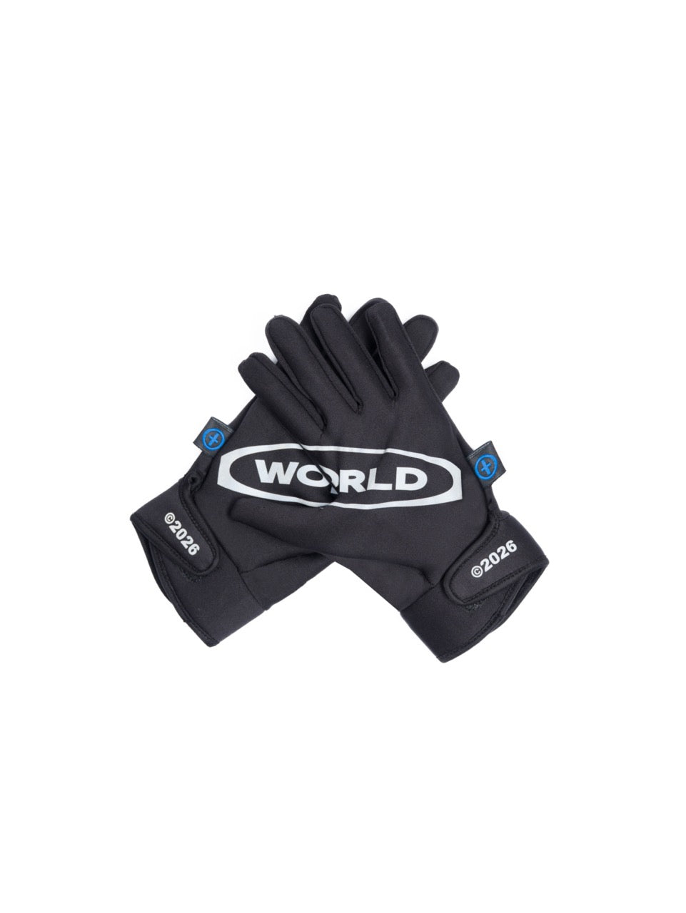 LOGO GLOVES BLACK