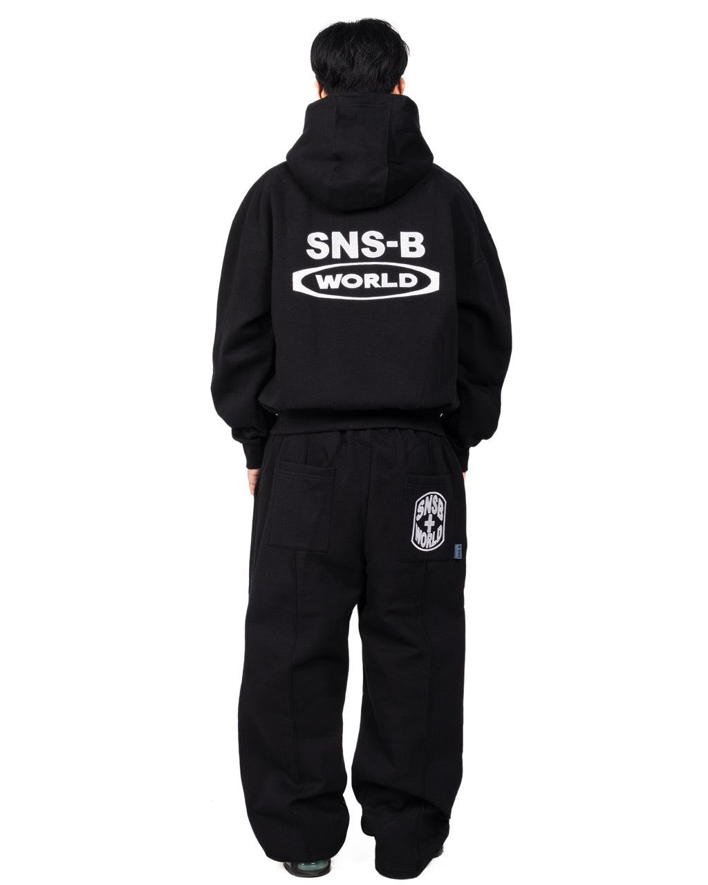 OG LOGO ZIP BLACK
